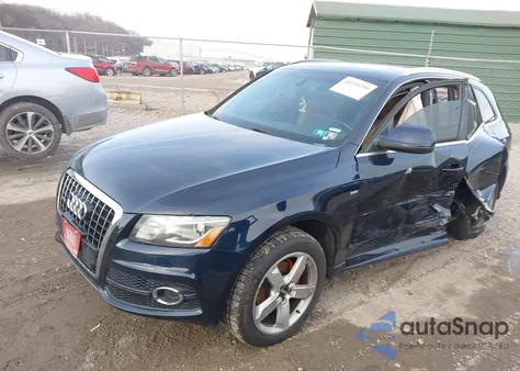 2011 Audi Q5 3.2 Premium Plus из США, поврежденный, VIN WA1DKBFP0BA112283